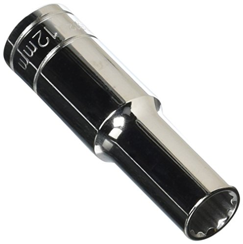 Williams 32812 12 Point Deep Socket With 1 2-inch Drive 12mm