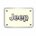 Ipick Image Made For Jeep 3d Logo Glow In The Dark Luminescent Billet Aluminum 2 Inch Tow Hitch Cover