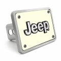 Ipick Image Made For Jeep 3d Logo Glow In The Dark Luminescent Billet Aluminum 2 Inch Tow Hitch Cover