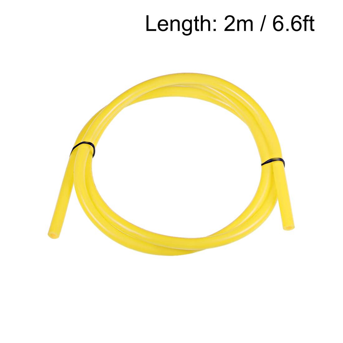 Silicone Tubing 5 32 4mm Id X 9 7mm Od 6 6ft Rubber Tube Air Hose Water Pipe For Pump Transfer Yellow