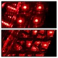 Acanii For 2003 2004 2005 2006 2007 2008 Mazda 3 Mazda3 Smoked Lens Led Tail Lights Lamps Pair Replacement Left Right