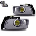 Yellow Lens Fog Light Bumper Lamps Pair W Wiring Kit 1992-1995 Honda Civic