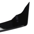 Front Bumper Side Spoiler Aerodynamic Air Vent Trim Cover For Fy 2021-2024 Glossy Black