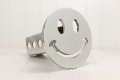 Custom Hitch Covers 12989-chrome Smiley Face Cover 2 