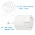 Uxcell Drywall Tape 1pcs 4 7 X 98ft Fiberglass Repair Self-adhesive Mesh Fiber Joint For Wall Crack Seam Patch