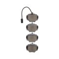 Rear Disc Brake Pads For Land Rover Range 1990 1991 1992 1993 1994 1995 Set Of 4 Electronic Pad Wear Sensor Type 4000 