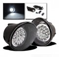 Bumper Driving Led Fog Light Lamp Chrome W Harness For Titan Armada 