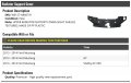Upper Radiator Support Cover Compatible With 2013-2014 Ford Mustang W0127-n866741