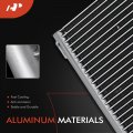 A-premium A C Condenser Compatible With 1999 2000 2001 2002 2003 Mitsubishi Galant 2 4l 3 0l