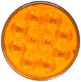 Grote 53253 4 Supernova 10-diode Pattern Led Stop Tail Turn Light Grommet Mount Male Pin Auxiliary 