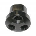 Interstate Pneumatics Fpm84a Aluminum Round Manifold 3 Way Adaptor 1 2 Inch Npt Inlet X 4 Outlet 3x 
