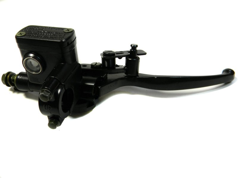Right Hydraulic Brake Master Cylinder Lever 50 70 90 110 125cc Atv Quad Pit Bike