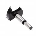 Uxcell Forstner Drill Bits 50mm Tungsten Carbide Wood Hole Saw Auger Opener Woodworking Hinge Drilling Boring Bit Cutter Black