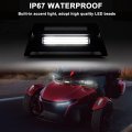 Sautvs Front Center Fairing With Accent Light For Can Am Spyder Rt Black Can-am 2020-2023 Accessories