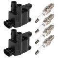 Ignition Coils And Iridium Spark Plugs Uf180 For Toyota Rav4 2 0l Tacoma 4runner Solara T100 With 4 Consistent