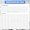 Washer Water Inlet Valve Replacement For Lg And Kenmore Models Wm2240cw Wm2250cw 00 Abweeus Hot Cold Kit