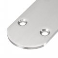 Uxcell Flat Straight Brace Repair Plate 168 X 38 2 8mm Stainless Steel Fixing Mending Bracket Connector Silver For Furniture