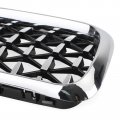 Topteng Chrome Front Kidney Grill Mesh Grille Fit For Bmw E36 M3 1997-1999 51138122237 51138122238