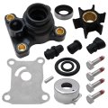 Impeller Water Pump Repair Kit With Housing For Johnson Evinrude 8-15hp 2 Stroke And 4 Outboard 1974 Later Replaces 18-3327 