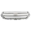 Front Hood Upper Horizontal Grille Grill Chrome Replacement For 2017-2019 Escape