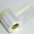 Plastic Sheeting White Masking Tape Multi Size Pack General Painters Drop Cloth For Painting No Residue Paint And Drape