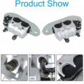 Front And Rear Brake Calipers With Pads Replacement For Yamaha Viking 700 Yxm700 Vi Yxc700