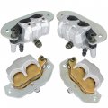 Labwork Front And Rear Brake Calipers With Pads Replacement For Yamaha Viking 700 Yxm700 Vi Yxc700 