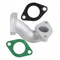 Tdpro 19mm Intake Manifold Pipe With Gasket For 70cc 90cc 110cc 125cc Atv Pit Bike