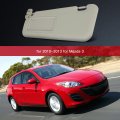 Sun Visor For Mazda 3 2010 2011 2012 2013 Without Sunroof Driver Side Left Replaces Bbm2 69 320c 75 And Bbm3 Gray Adjustable