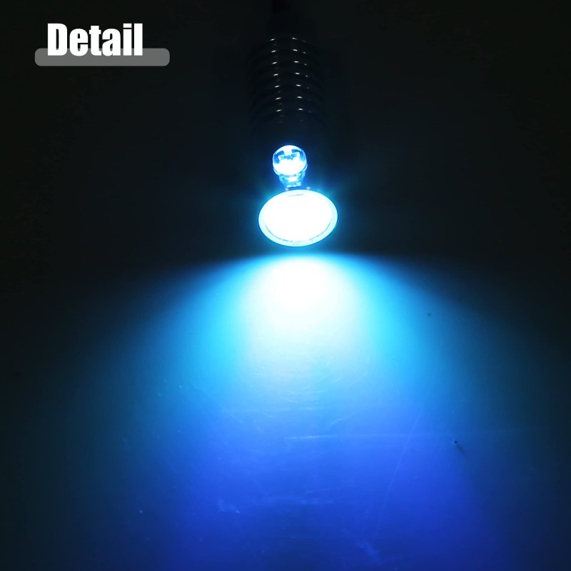 Acropix 10mm 0 39 2wa Led Aluminum Light Source Illuminator Decoration Usb Led For Car Diy Ice Blue Pack Of 1