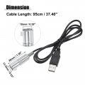 Acropix 10mm 0 39 2wa Led Aluminum Light Source Illuminator Decoration Usb Led For Car Diy Ice Blue Pack Of 1