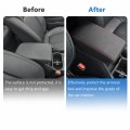 Boxcheer Armrest Cover For 2019-2023 Subaru Forester Center Console Protector Pad Anti-scratch Leather Interior Accessories Red