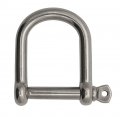Extreme Max 3006 8225 Boattector Stainless Steel Wide D Shackle 1 4 