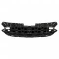 Hecasa Front Grille Assembly Compatible With 2023-2024 Honda Hrv Grill Black Pp Plastic