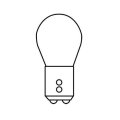27439 1594 Miniature Automotive Light Bulb 6v 30w S8 Shape 1 Count 