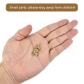 M2 X 3mm L 3 2mm Od Female Thread Brass Knurled Threaded Insert Embedment Nuts 80pcs