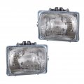1999-2007 Ford F-450 Super Duty Headlight Assembly Driver And Passenger Side Pair Fo2500126 Fo2501126 F3uz 13007a 