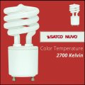 S8206 2 Pk 23 Watt Mini Spiral Compact Fluorescent 2700k 82 Cri Gu24 Base 120 Volt