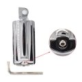 Applianpar Chromed Highway Pegs Foot Mounting Bracket For Tri Glide Sportster Electra Road Street Motorcycle 1 25 Inch Engine