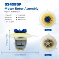 524285p 528136p Motor Rotor Assembly Dishwasher Drawer Pump For Dd24dctb6 Dd24dctw6 Dd24dctx6 Dd24dctx7 Dd24dcw6 Dd24dcx6