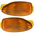 Buick Lesabre Turn Signal Light Assembly Unit 2000-2005 Pair Driver And Passenger Side Dot Certified Gm2530122 Gm2531122 