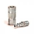 Primefit Ak1001-2 1 4-inch Aro Steel Coupler Set With Male Plug 2-piece 