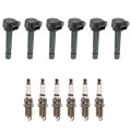 Trq Ignition Coil Iridium Spark Plug Kit Set For Mdx Pilot Ridgeline 3 5l V6