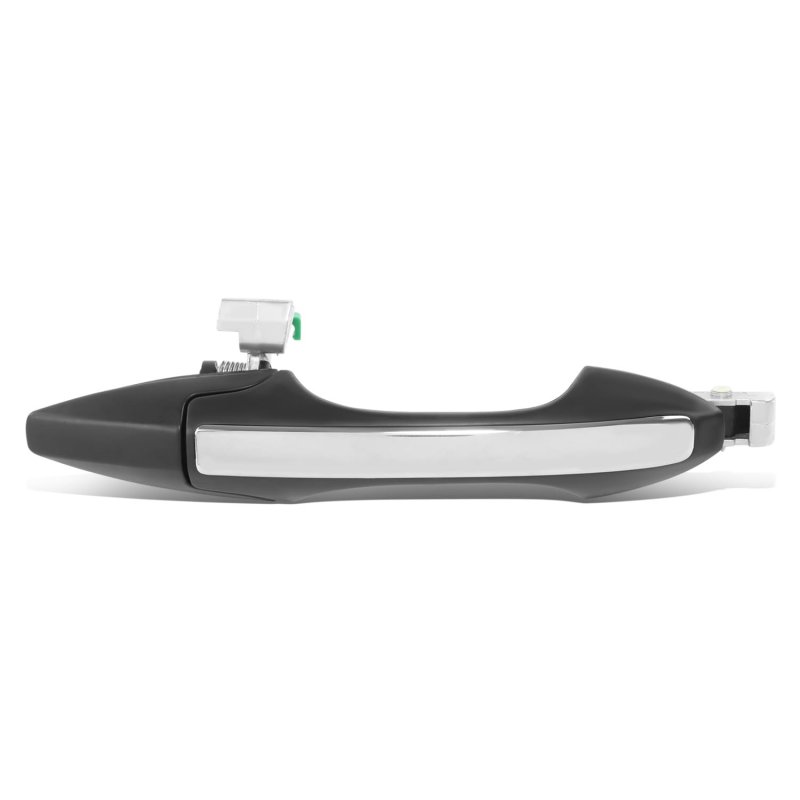 Dna Motoring Front Right Outer Door Handle For 04-08 Acura Tsx W O Keyhole Black Chrome Oem-dho-01021