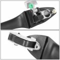 Dna Motoring Front Right Outer Door Handle For 04-08 Acura Tsx W O Keyhole Black Chrome Oem-dho-01021