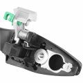 Dna Motoring Front Right Outer Door Handle For 04-08 Acura Tsx W O Keyhole Black Chrome Oem-dho-01021