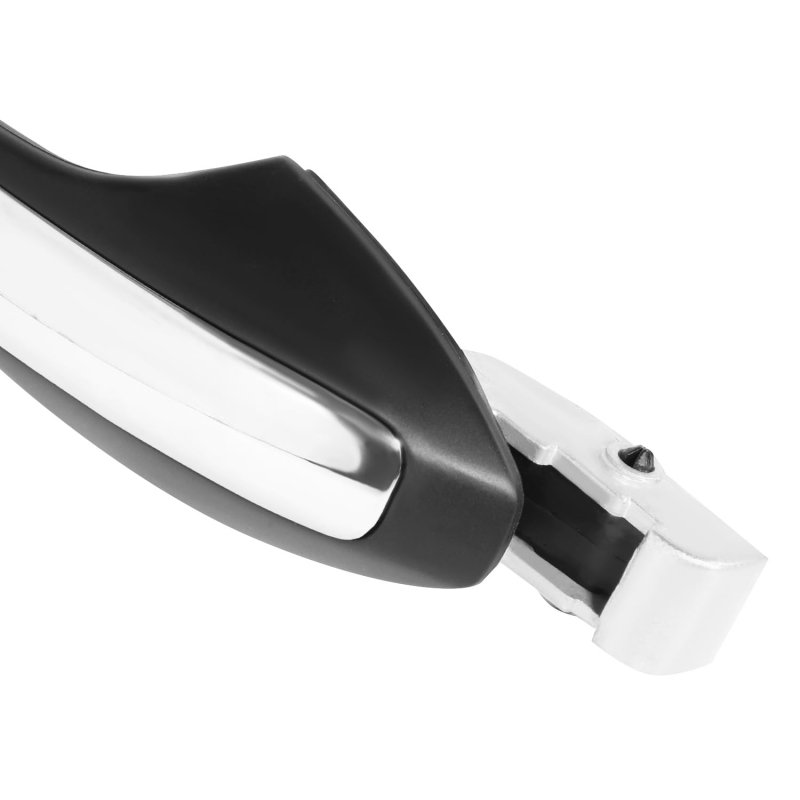 Dna Motoring Front Right Outer Door Handle For 04-08 Acura Tsx W O Keyhole Black Chrome Oem-dho-01021