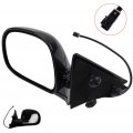 Driver Side Mirror For 1994-1997 Chevrolet S10 Outside Accessories Easy-adjustable Manual Fold Non-heated Puddle Light View