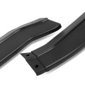 5pcs Low Profile Car Front Bumper Lips Spoiler Wing Body Kit With Side Canards Compatible Chevy Corvette 14-19 Matte Black