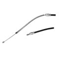 Front Parking Brake Cable For 1995 Chevy C1500 C2500 Suburban Steel With Epdm Rubber Jacket And Mounting Bracket Part 